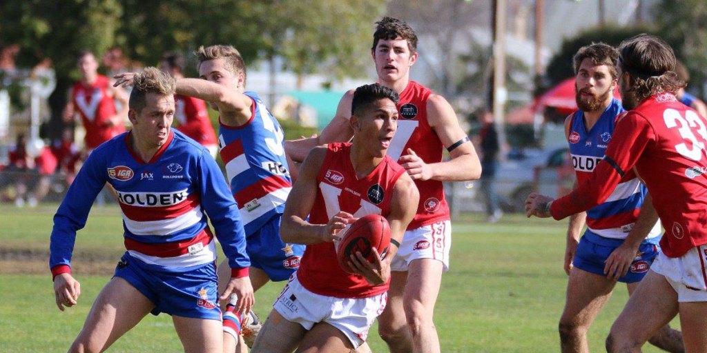 Steve Tahana is one of the South Australians invited to attend the AFL Draft Combine.