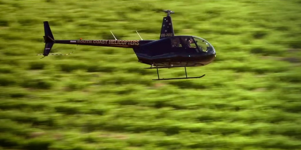 In full flight: A still from the VALO Wine video advertisement.