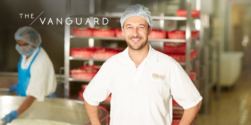 Claude Cicchiello on the shop floor in Glynde