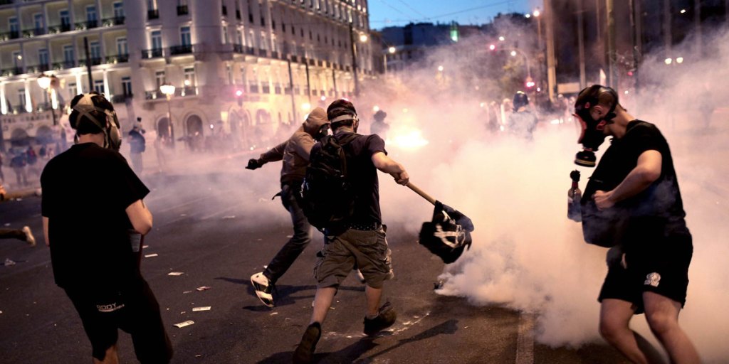 Thumbnail for PM shaky as Greek parliament passes reforms