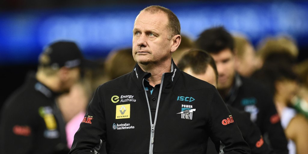 Port coach Ken Hinkley