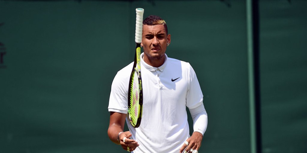 Thumbnail for Ugly exchange marks Kyrgios win