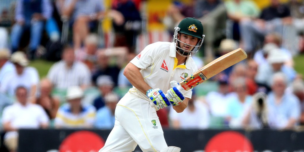 Shaun Marsh is ready to step into Chris Rogers' opening position.