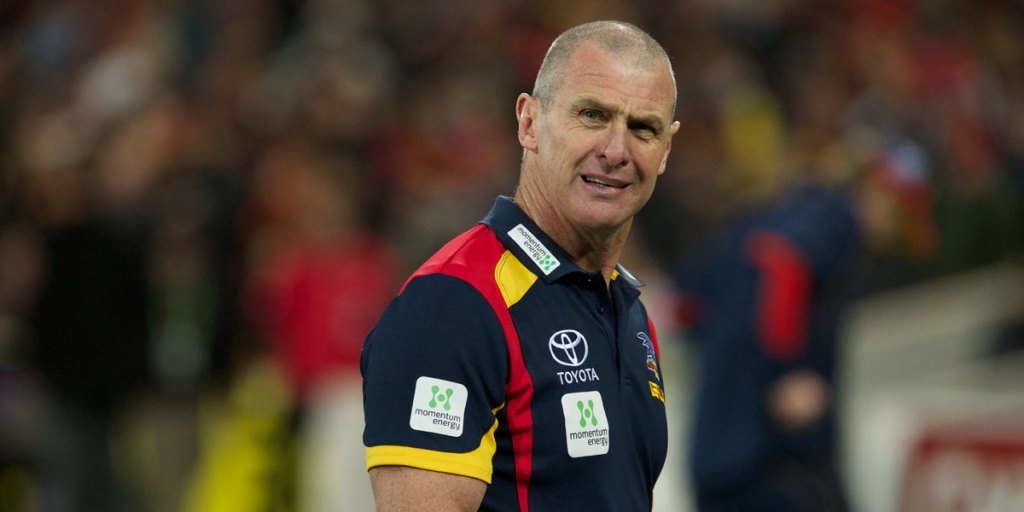 Adelaide Crows coach Phil Walsh has died of multiple stab wounds. Photo: Michael Errey/InDaily