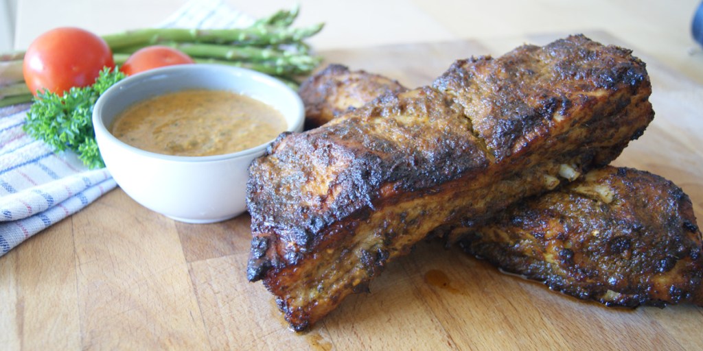 Chimichurri pork ribs. Photo: supplied