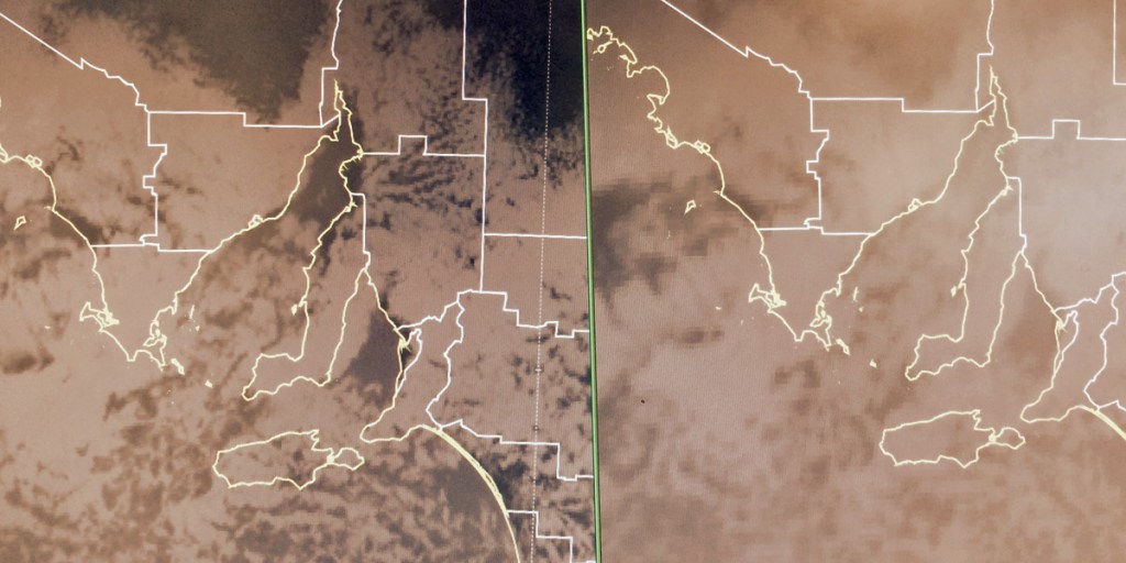 An early incarnation of the new graphics (left) shows significantly more detail.