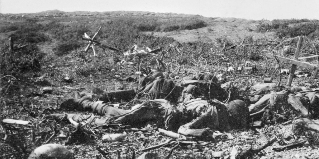 The Battle of Lone Pine is remembered as one of the most brutal of the Gallipoli campaign. 