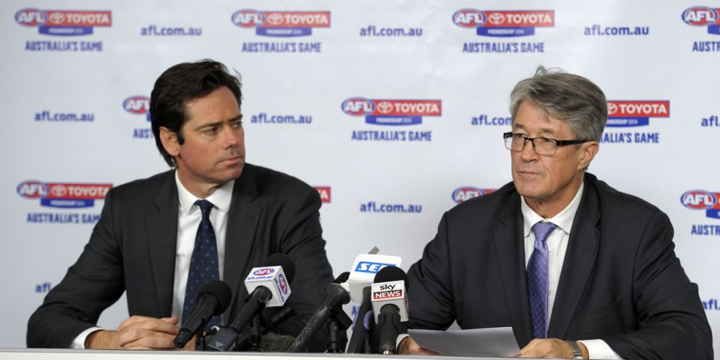 Thumbnail for McLachlan defends AFL’s Goodes approach