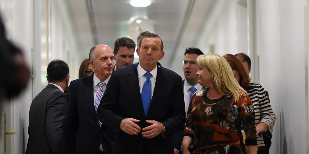 Thumbnail for Abbott lives and dies by the political sword
