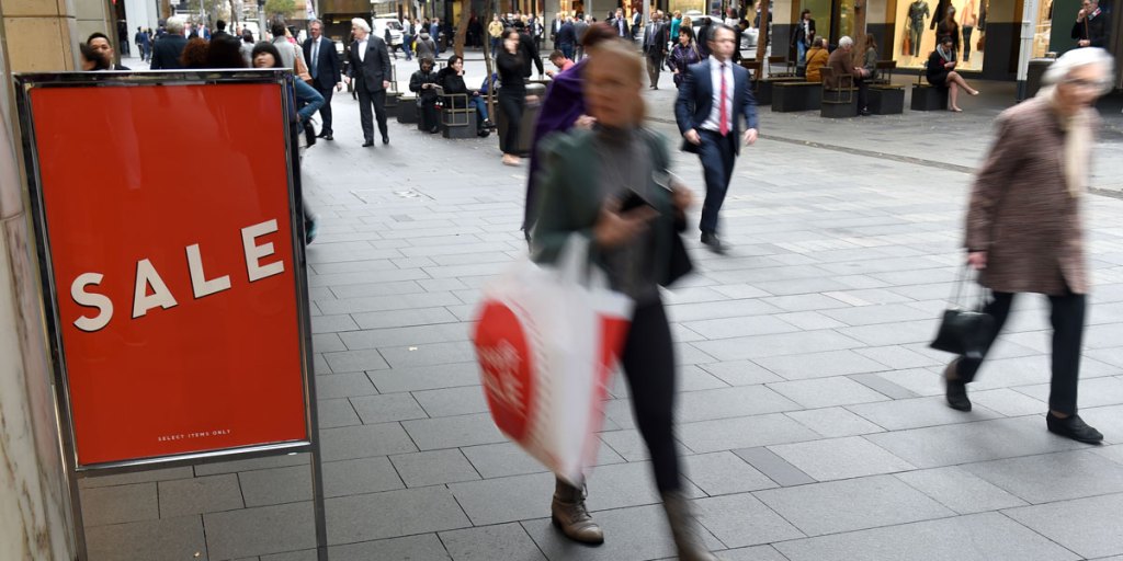 In the year to June, Australia's GDP grew by 2 per cent.