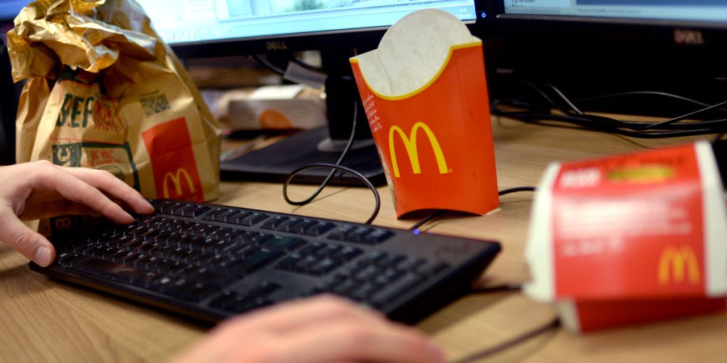 Junk foods have a high glycaemic index.