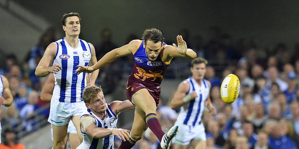 James Aish in action for Brisbane this year. AAP photo