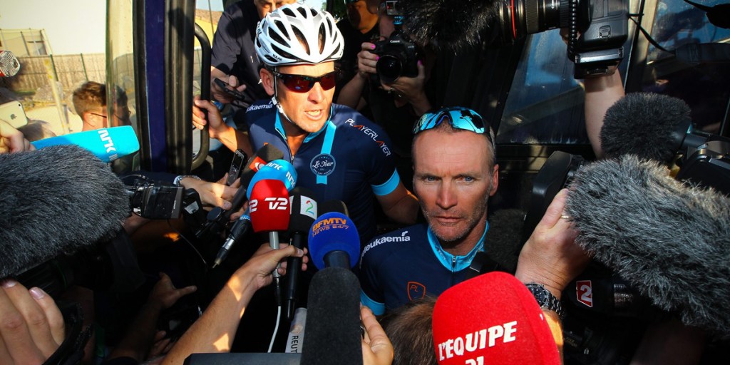 Thumbnail for Armstrong accusations “revisionist history”: former teammate