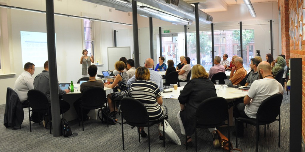 A D3 Digital challenge workshop earlier this year.