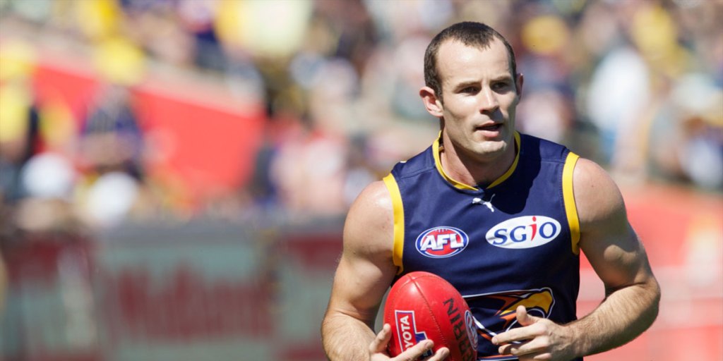 Eagles captain Shannon Hurn at training. AAP image