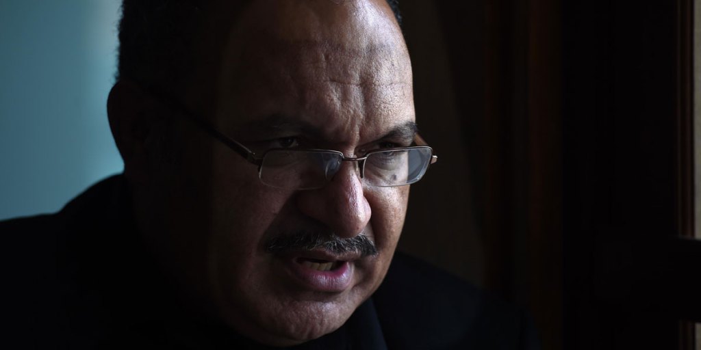 Papua New Guinea Prime Minister Peter O'Neill.