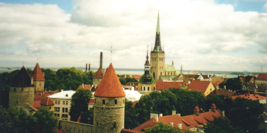 The Estonian capital of Tallinn. AAP image