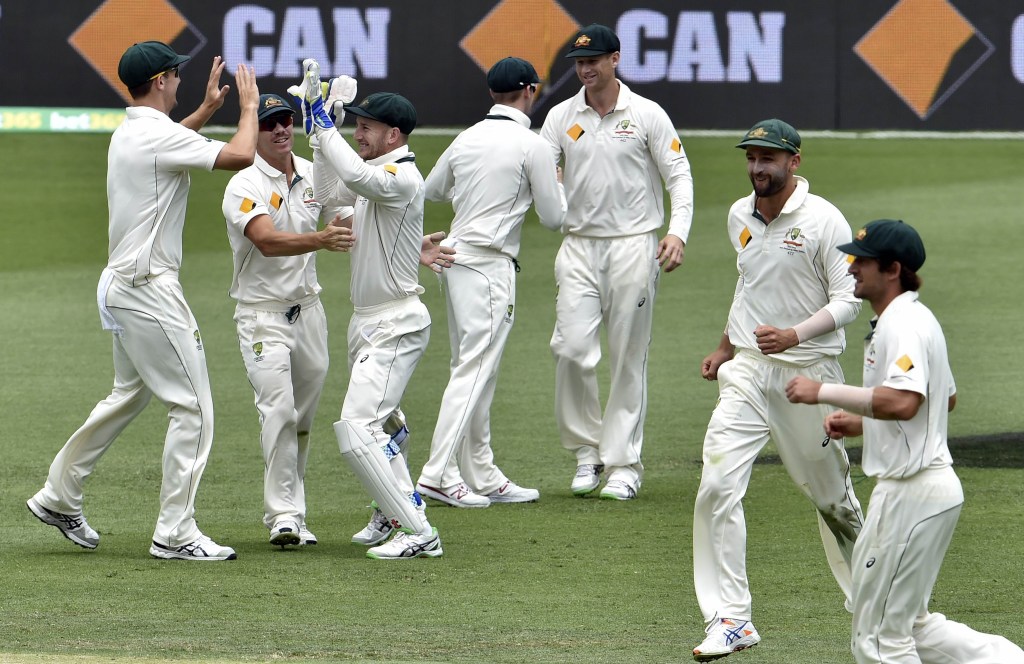 Thumbnail for Australia smash NZ to claim first test