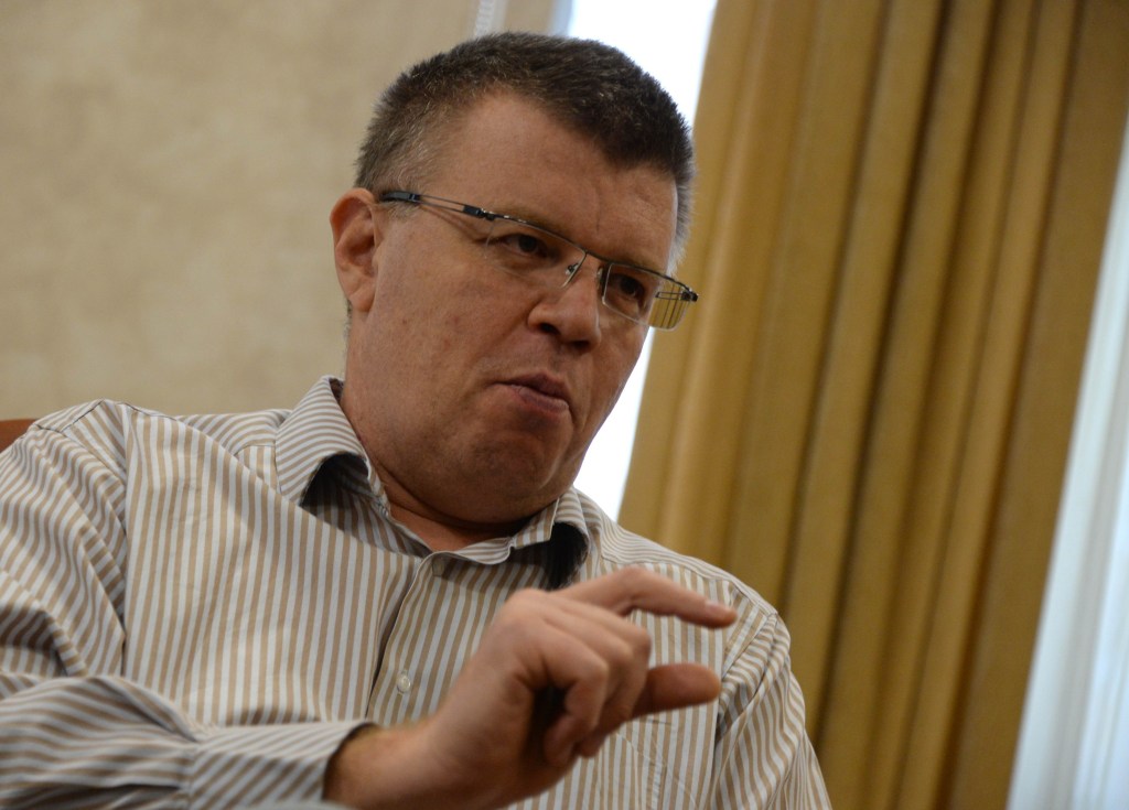 The Russian Anti-Doping Agency's executive director Nikita Kamaev.