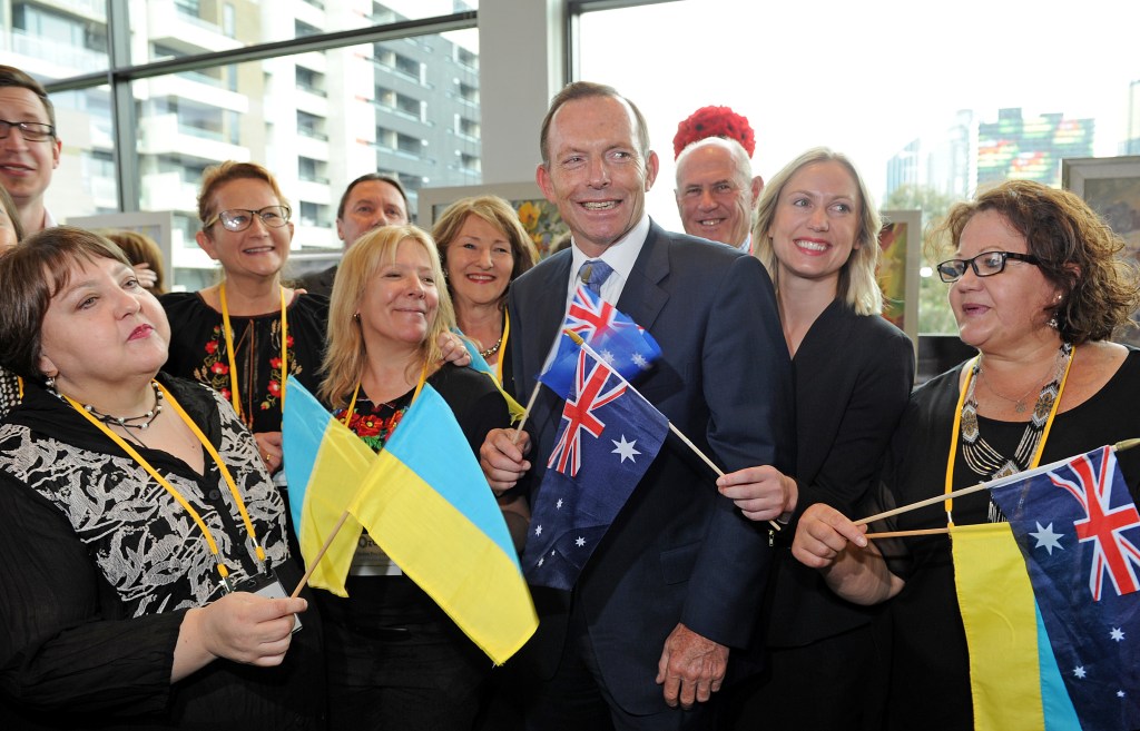Thumbnail for Abbott receives Ukraine Freedom Award