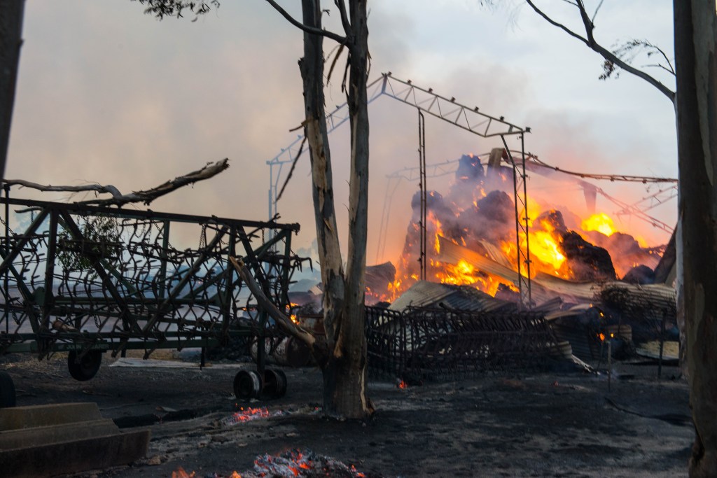 Thumbnail for Bushfire threat upgraded for southern Australia