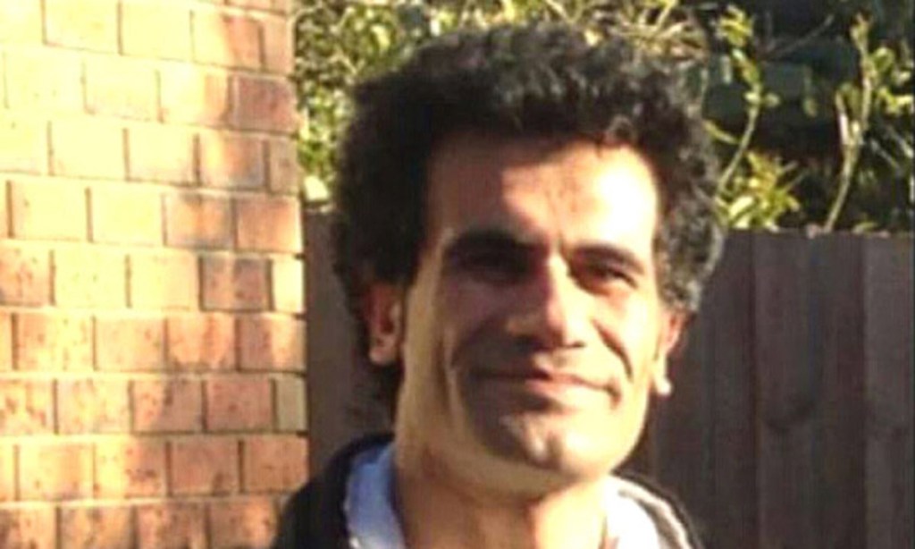 Iranian Kurdish asylum seeker Fazel Chegeni. Photo: AAP