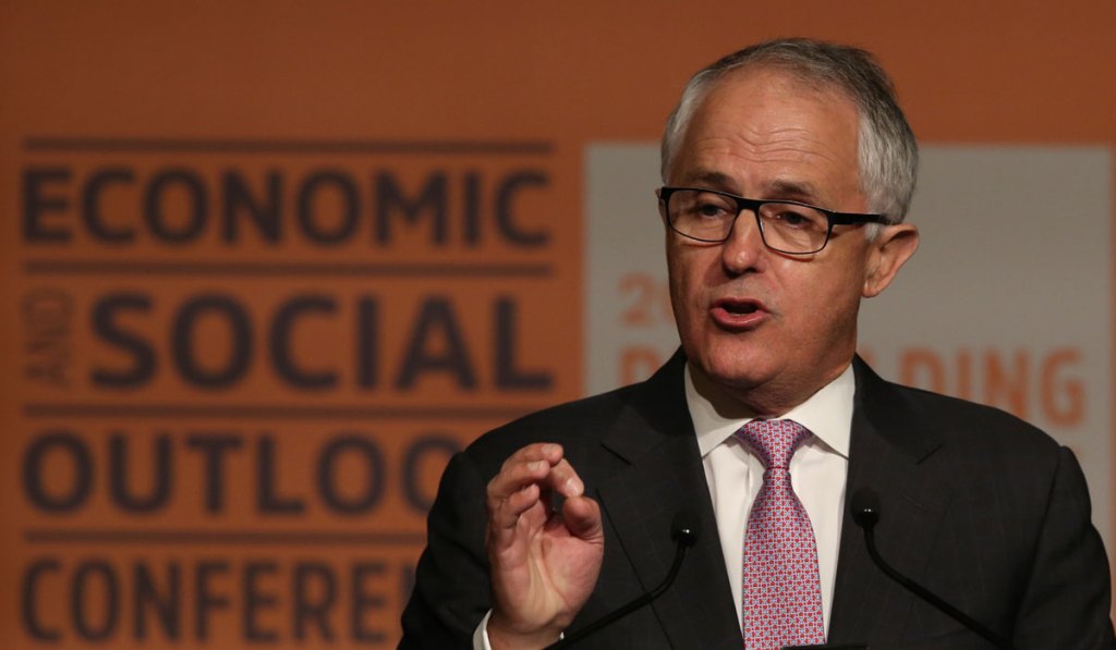 Thumbnail for No mention of GST by Turnbull at economic conference