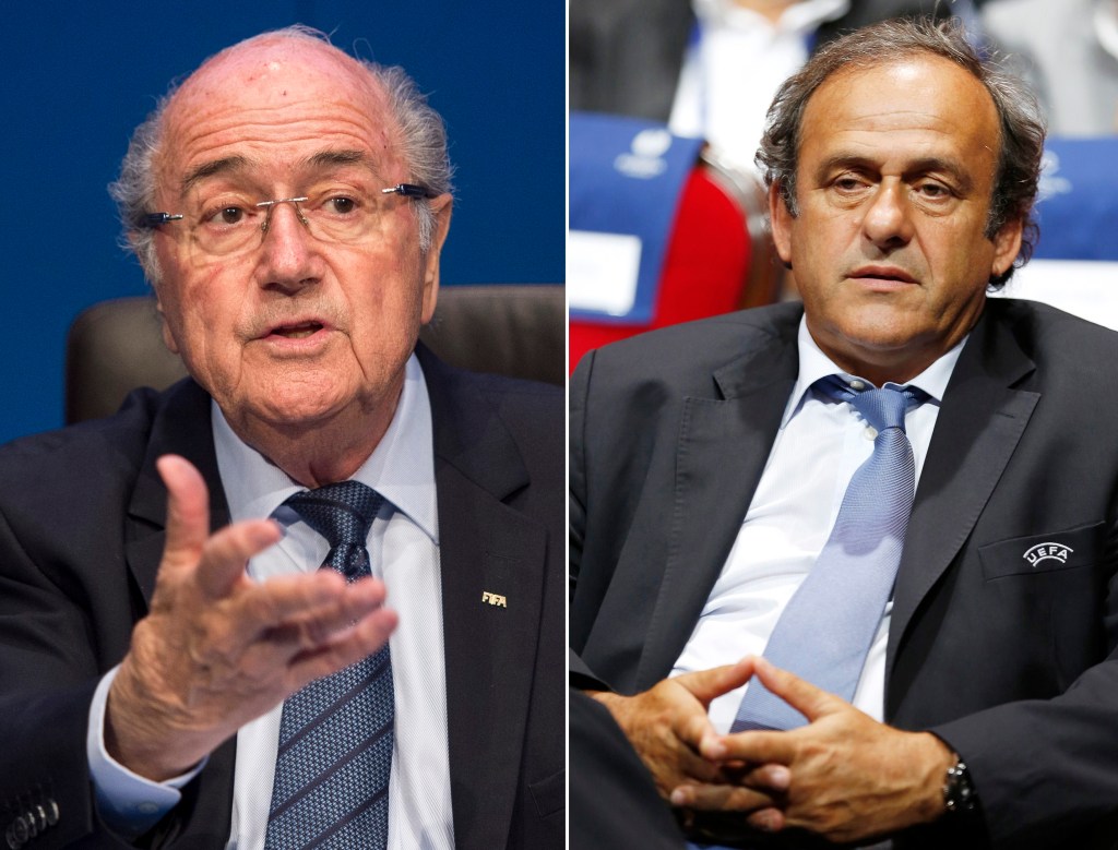 Thumbnail for Blatter and Platini “can come to World Cup”