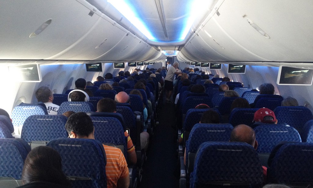 In-flight service and seat size top the list of complaints. 