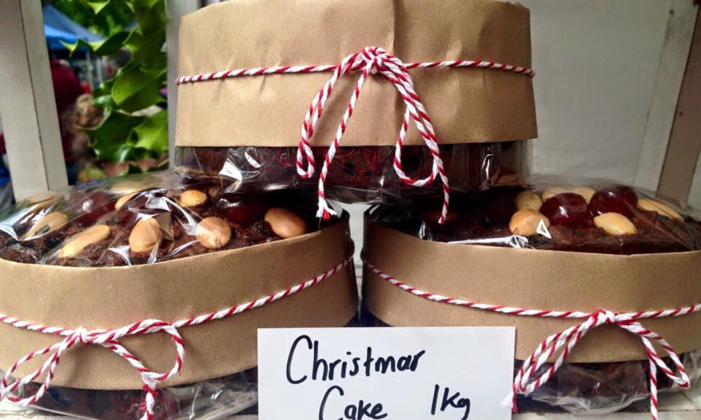 Christmas cakes from The French Tarte at the Stirling Market. Photo: supplied