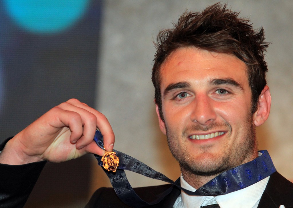 Thumbnail for Watson hands back Brownlow medal