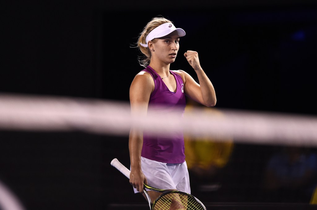 Thumbnail for Humble Gavrilova hailed after Open exit