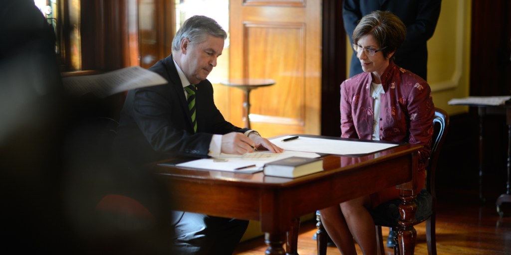 Goodbye to all that: Gail Gago will leave the Weatherill cabinet today. 