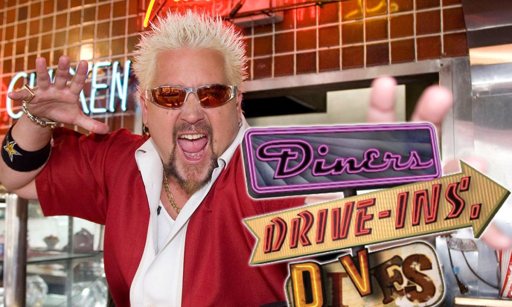 Guy Fieri's Diners, Drive-ins and Dives is prime-time prime rib for SBS's Food Channel.