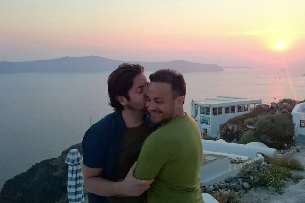 David and Marco Bulmer-Rizzi. Photo: Facebook