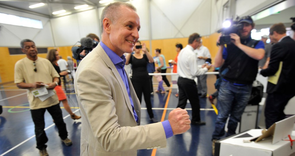 NOT FAIR? Jay Weatherill held power with 47 per cent of the statewide vote. Photo: David Mariuz, AAP.