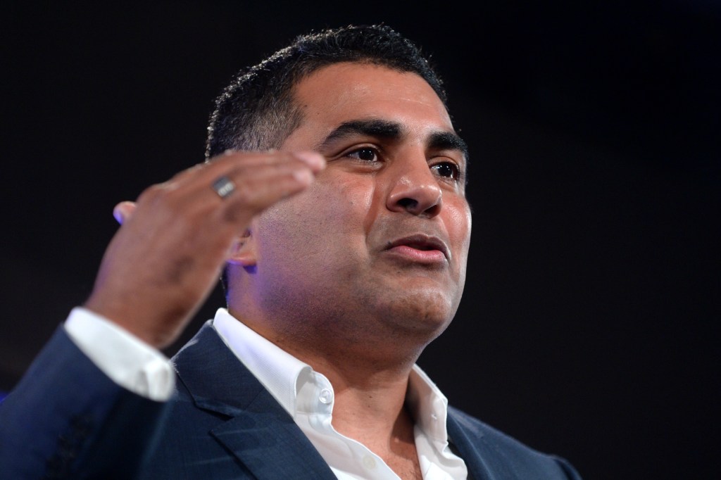 Justin Mohamed from Reconciliation Australia. Photo: AAP/Alan Porritt