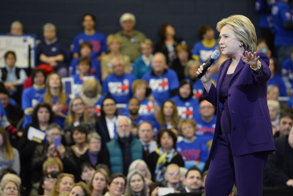 Thumbnail for Clinton shades Sanders by tiny margin