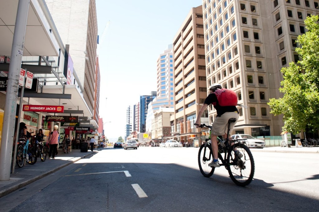 Grenfell Street is set for an overhaul. Photo: Nat Rogers/InDaily