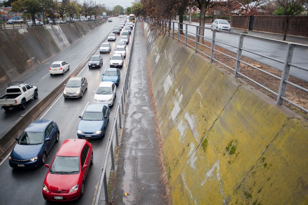 Carpooling can reduce traffic and make the school drop off easier for everyone. Photo: Nat Rogers/InDaily