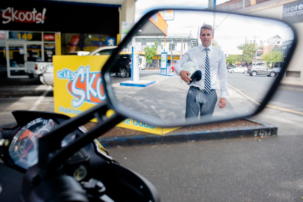Thumbnail for City to trial free motorbike and scooter parking on footpaths