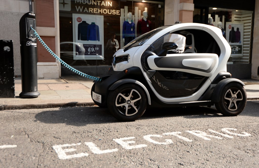 Thumbnail for Discount city parking for electric, low emissions cars