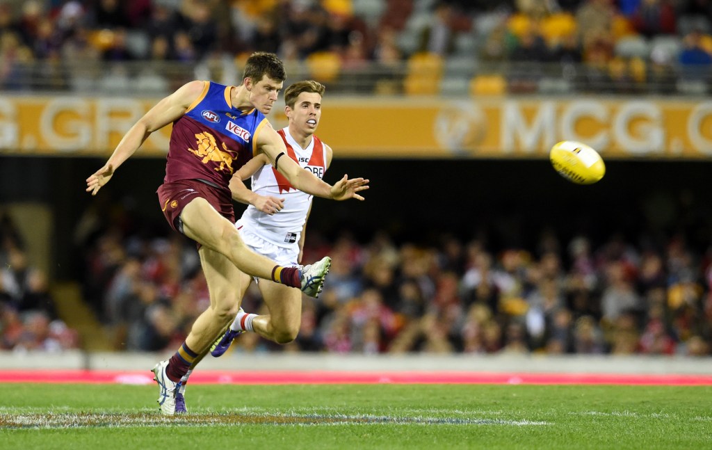 Booleroo boy Justin Clarke played 56 games for Brisbane. Photo: Dan Peled, AAP.