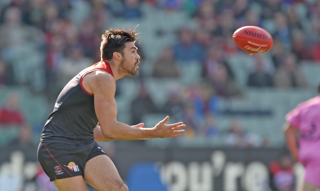 Chris Dawes is recovering from a calf injury. Photo: Joe Castro, AAP.