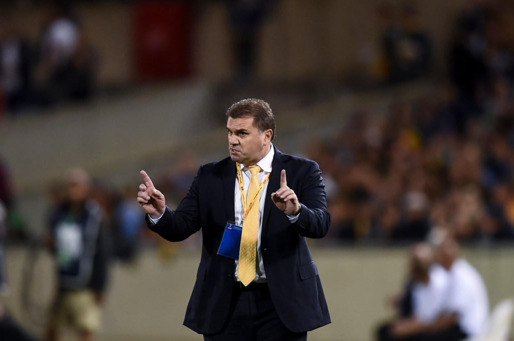 Socceroos coach Ange Postecoglou. Photo: Lukas Coch, AAP.