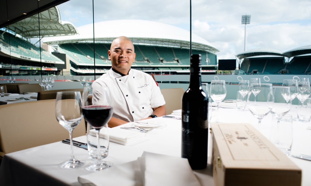 Hill of Grace executive chef Dennis Leslie will be guest chef at the Ngeringa Cultural Centre for the Art Gallery Foundation dinner. Photo: Hill of Grace Restaurant