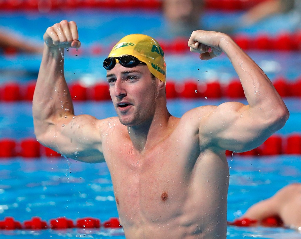 Australia's James Magnussen. Photo: Daniel Ochoa de Olza, AP.