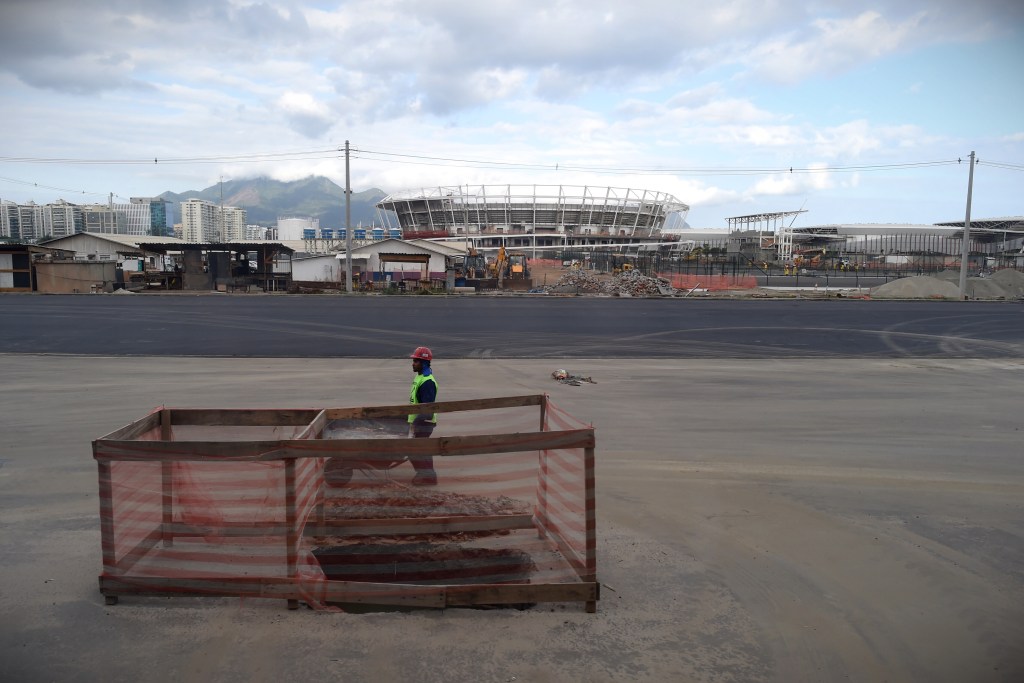 Thumbnail for Unfinished velodrome an Olympic headache