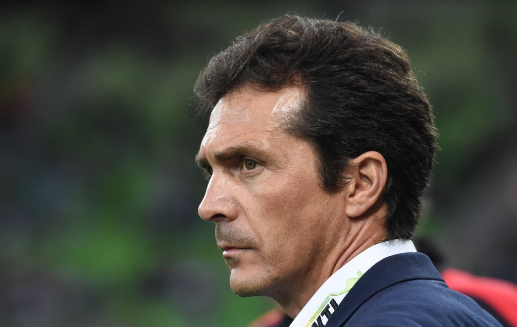 Adelaide head coach Guillermo Amor is one of the calmest characters in the A-League. Photo: Tracey Nearmy/AAP.