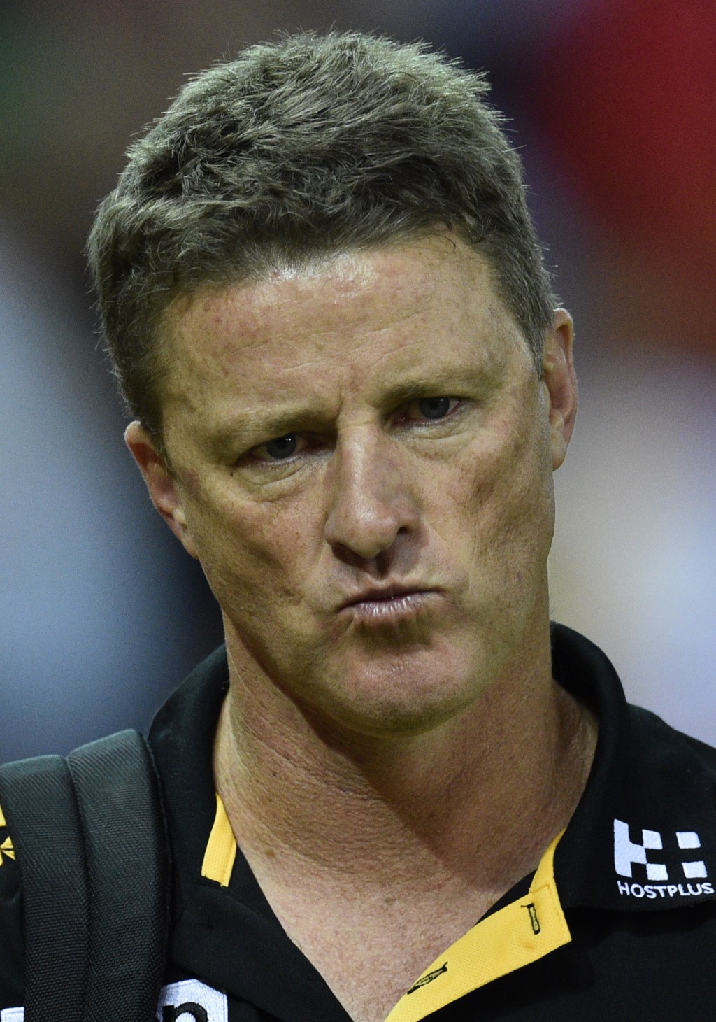 Damien Hardwick is now in the sights of rebel group Focus on Footy. Photo: Julian Smith / AAP